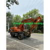 DOOSAN DH150W-7 Wheel Excavator 15 Tons Used Wheel Excavator distributor