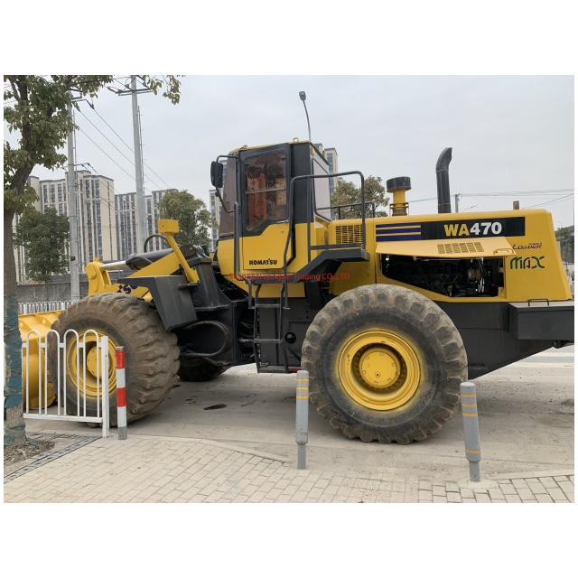 Komatsu WA470 Front Loader Original Japan Used Loader supplier