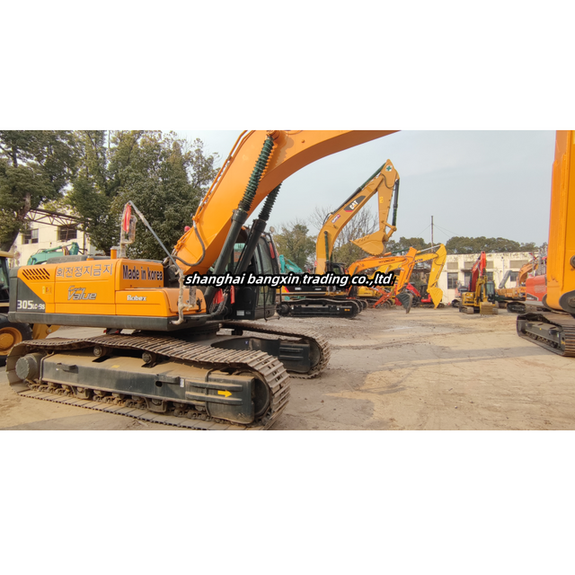 Hyundai 305lc-9 Excavator 30 Tons Original Korea Used Heavy Crawler Excavator for Sale