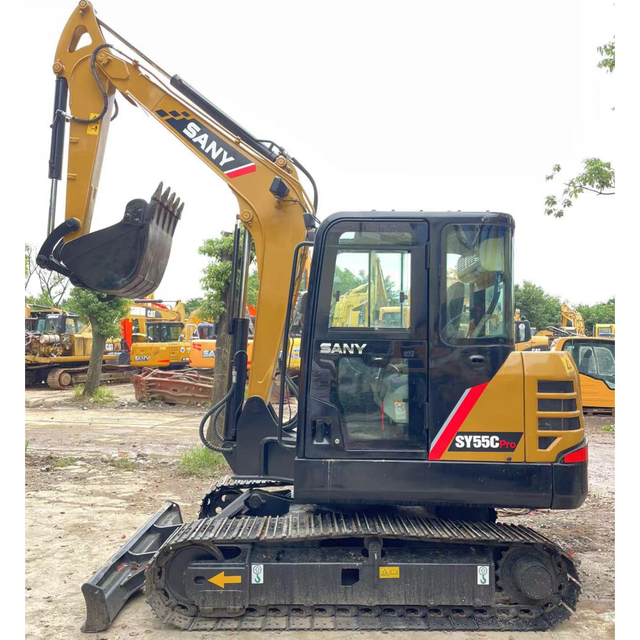 sany sy55c excavator used sany 5 Tons Used Mini Excavator supplier