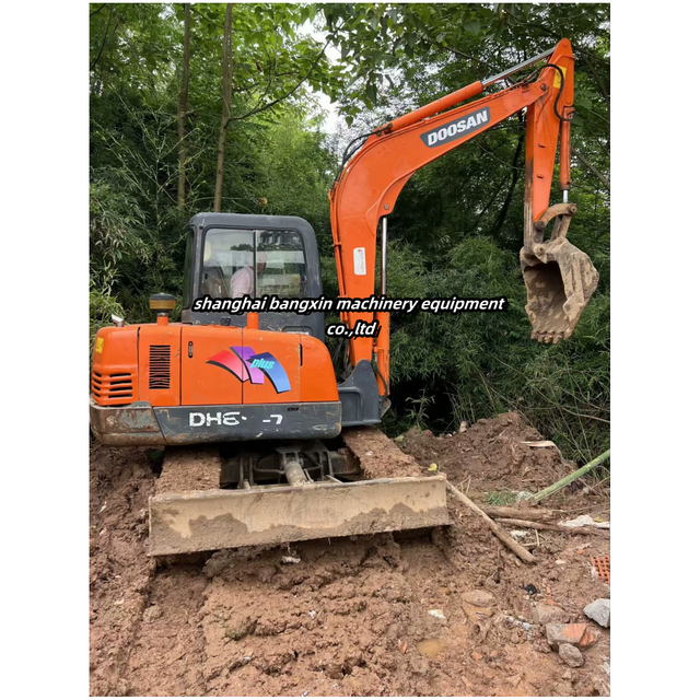 DOOSAN DH55 Excavator 5 Tons Cheap Price Used Mini Excavator for Sale