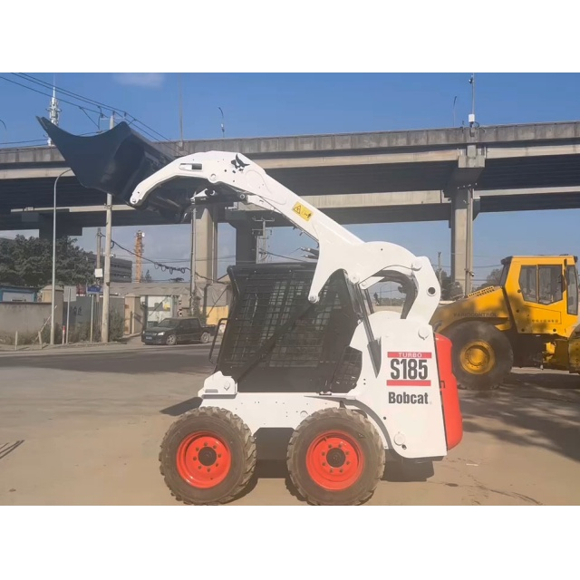 Bobcat S185 Skid Steer Original Japan Used Mini Skid Steer manufacture
