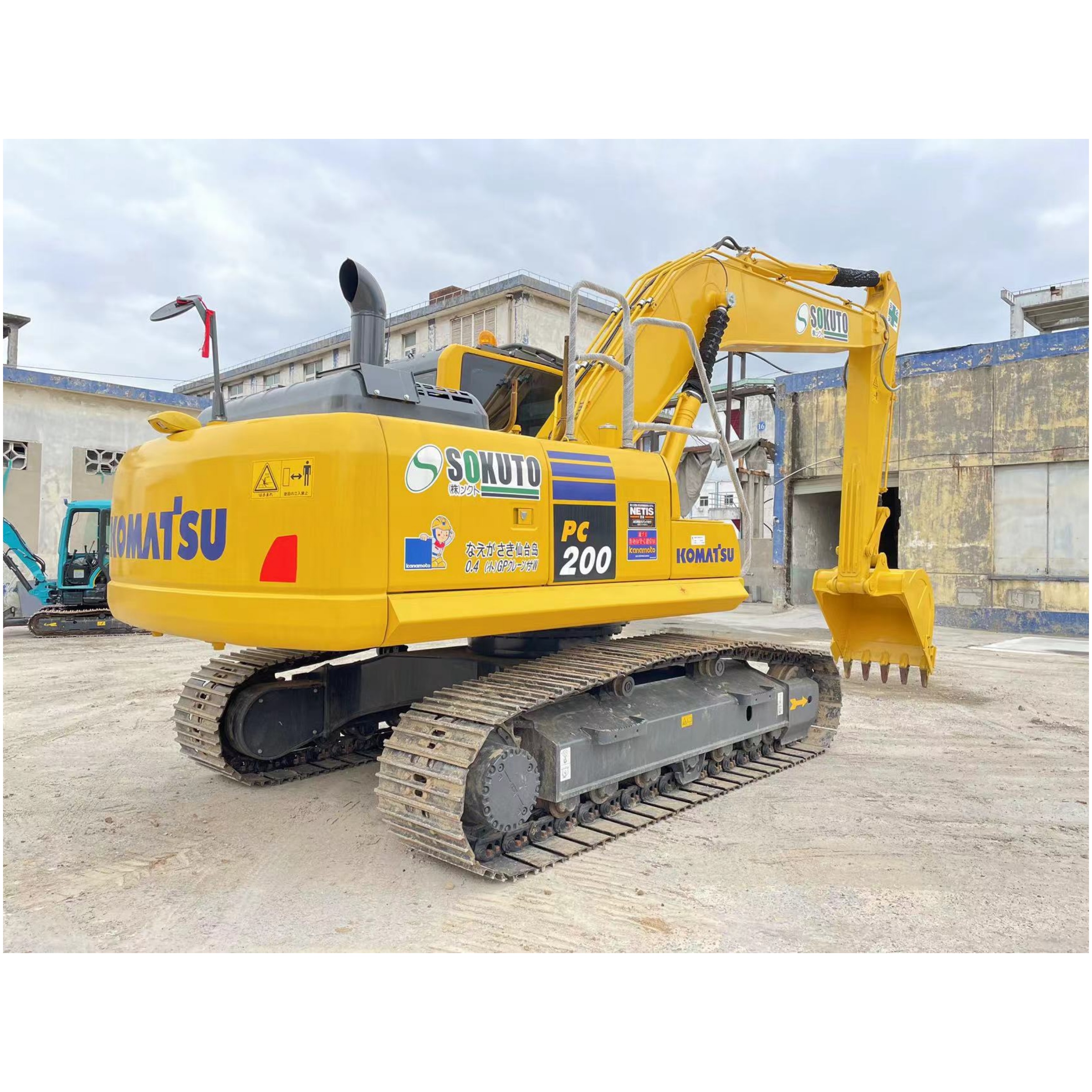 Used excavator komatsu pc200-8N1 supplier Used excavator komatsu pc200-8N1 supplier