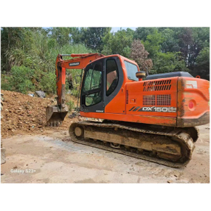 DOOSAN DX150 Excavator 15 Tons Original Korea Used Excavator factory
