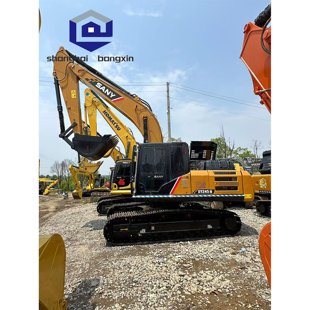 SANY SY245 Excavator 24 Tons Original Chinese Made Used Heavy Crawler Excavator for Sale