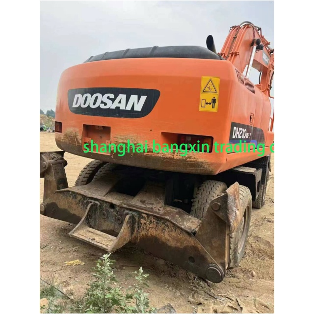 used doosan wheel excavator dw210-7 used doosan wheel excavator dw210-7