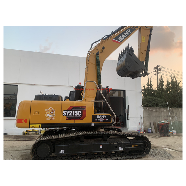 sany sy215c excavator 21 Tons Original Used Heavy Crawler Excavator trader
