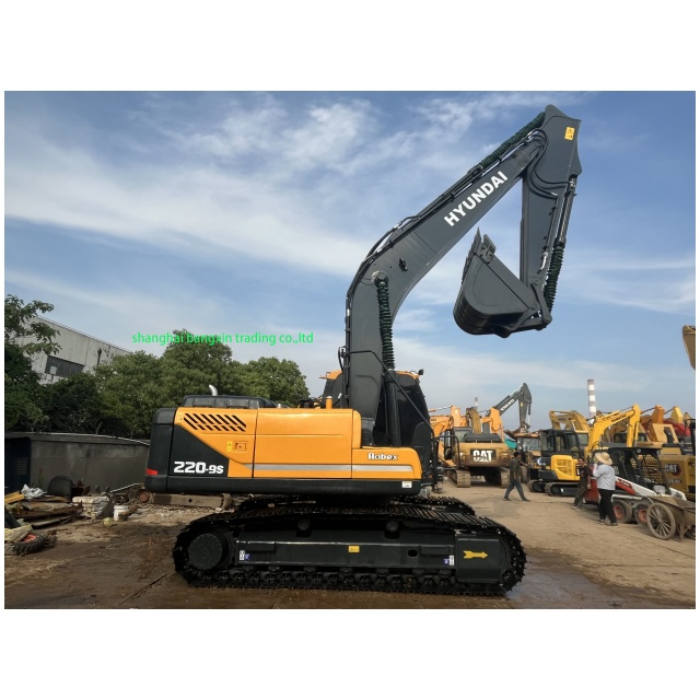 used hyundai 220-9s excavator 22 Tons Original Korea Used Crawler Excavator bulk