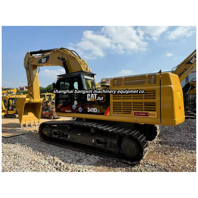 Caterpillar CAT349d2 Excavator 49 Tons Original Japan Heavy Crawler Excavator Used Excavator for Sale