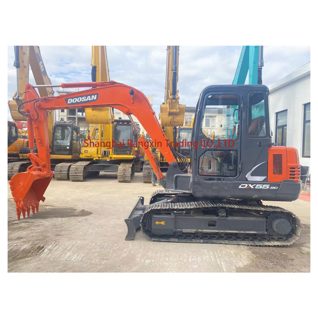 DOOSAN DH55 Excavator 5 Tons Used Mini Excavator supplier