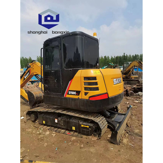 SANY SY60C Excavator 6 Tons Original Chinese Made Used Mini Excavator in stock