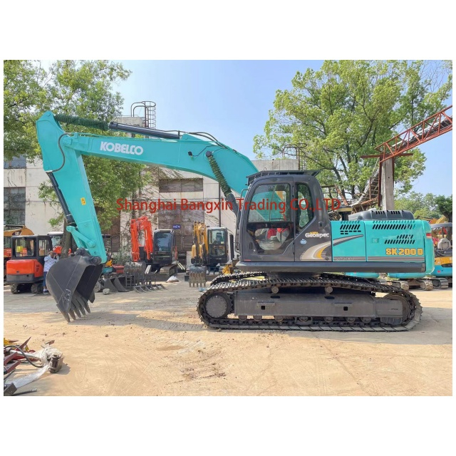 used kobelco sk200-8 excavator 20 Tons Original Japan Used Excavator trader