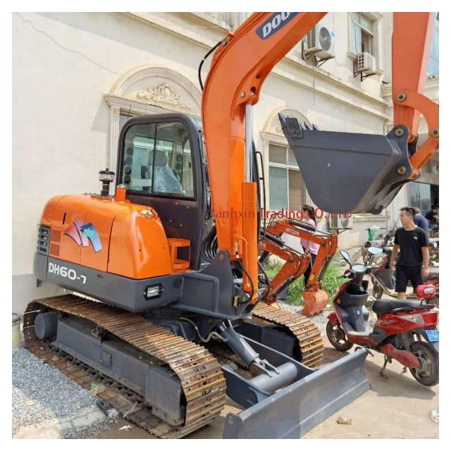 DOOSAN DH60-7 Excavator 6 Tons Used Mini Excavator doosan brand wholesale