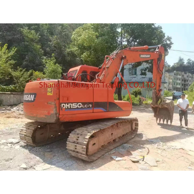 used doosan korea 150wd-7 dh150 used crawler excavator factory